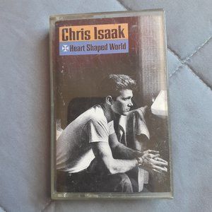 CHRIS ISAAK Heart Shaped World Cassette 1989 US Release Reprise Records Tested